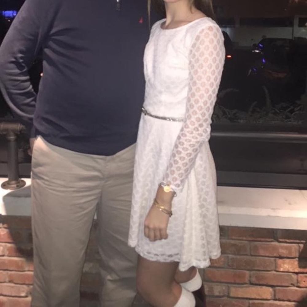 White dress
